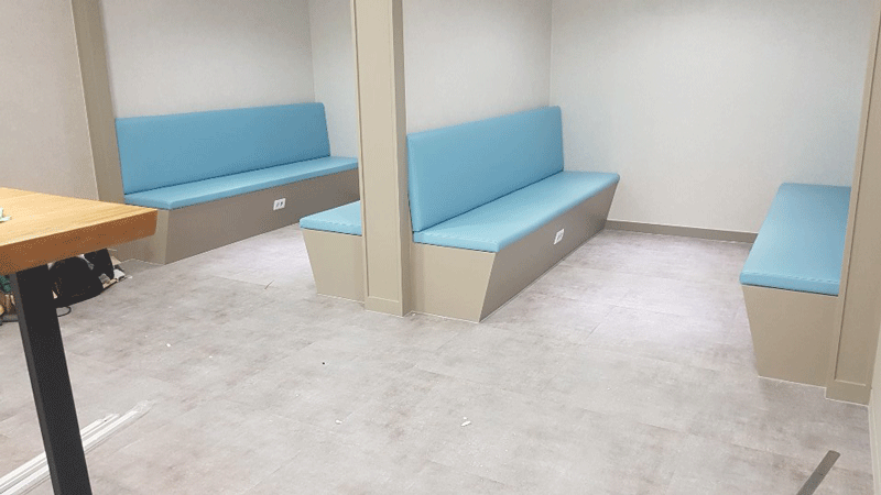 붙박이 방석 쇼파