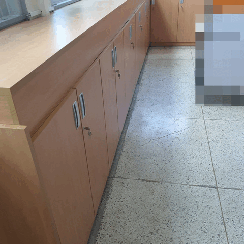 맞춤제작 창틀 붙박이 비품 보관장