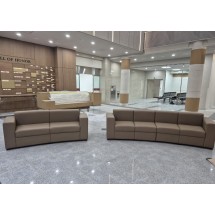 드라마  촬영장 세트장 라운드 로비 대기용 쇼파