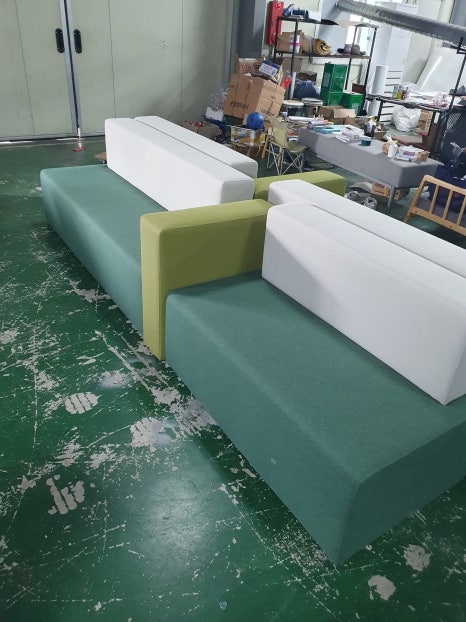 퍼즐 대기용  조각 인테리어 디자인 양면  쇼파