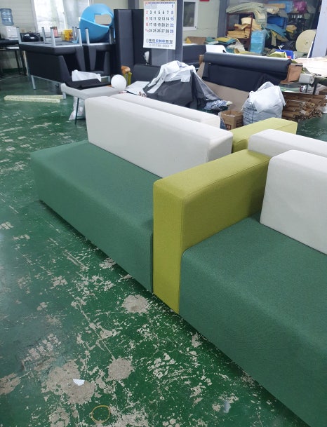 퍼즐 대기용  조각 인테리어 디자인 양면  쇼파