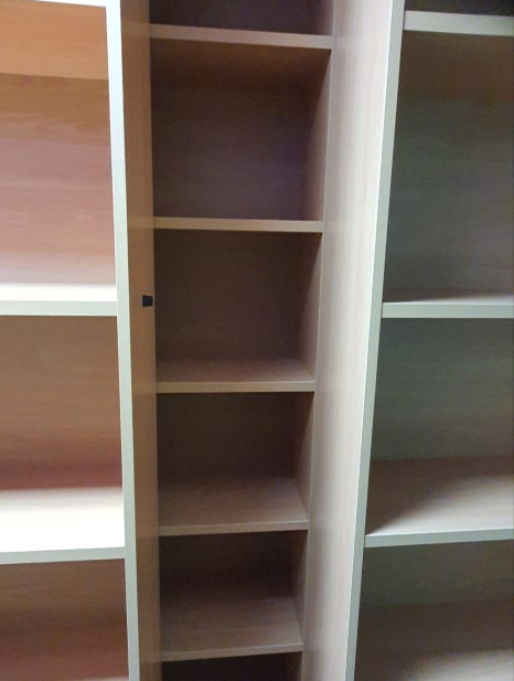 이동식 슬라이딩 서가 붙박이