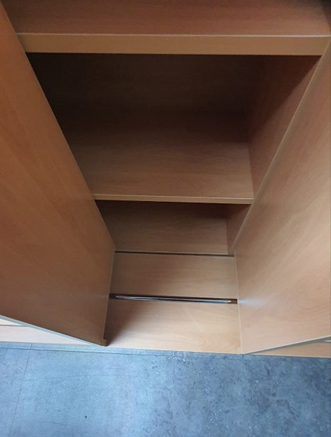 이동식 슬라이딩 서가 붙박이