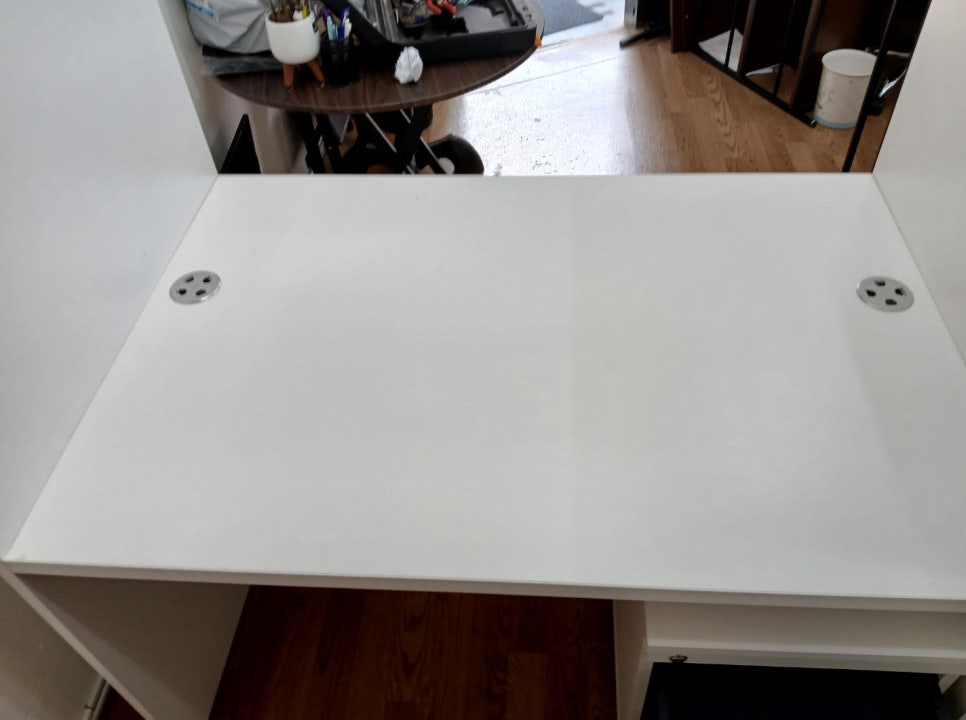 상담 데스크 좌우 칸막이 사무용 이동서랍3단