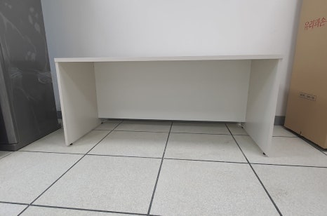 벽 붙박이 코너 연결형 책상 컴퓨터 콘솔