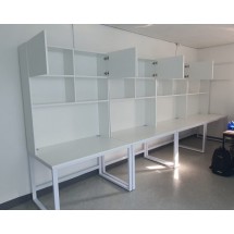 연구실 전용 공간활용 집중력 시스템 일체형 책상