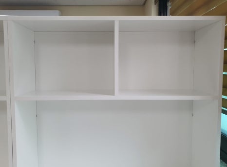 연구실 오픈 수납 공간활용 일체형 책상