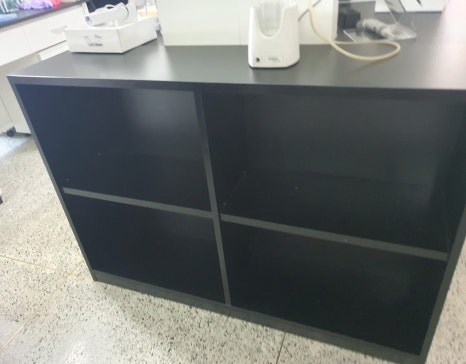 연구실 전용 공간활용 시스템 하부 철제프레임 일체형책상